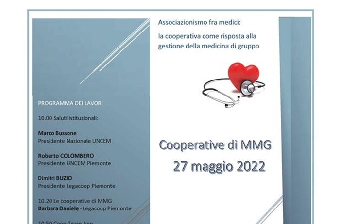 Cooperazione tra medici di base per dare servizi ai territori: webinar...