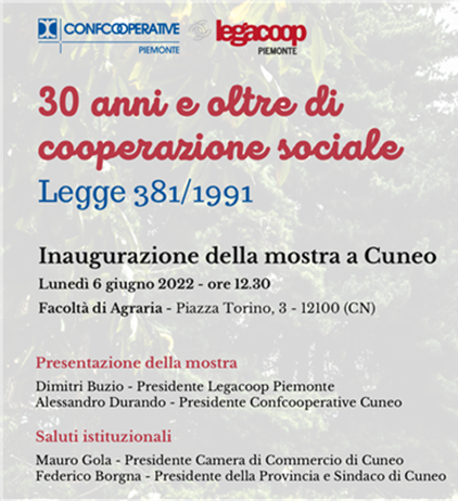 Tappa finale a Cuneo per la mostra “30 anni e oltre di cooperazione...