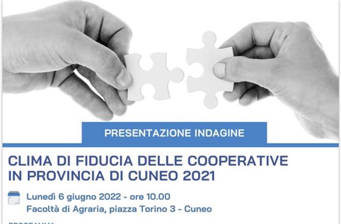 Cuneo: Presentazione dei risultati sul clima di fiducia delle cooperative