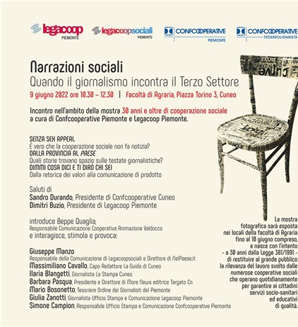 Narrazioni sociali: quando il giornalismo incontra la cooperazione sociale