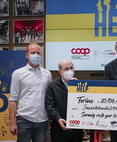 #Coopforucraina: Nova Coop raccoglie 63mila euro