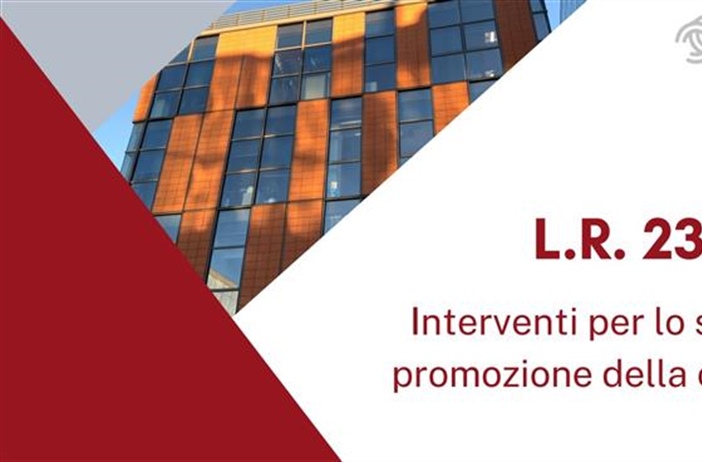 Nuovo Programma degli Interventi della Legge regionale 23/2004