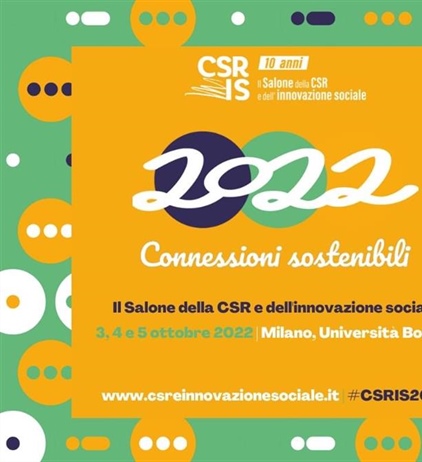 Orso Blu al decimo salone dell'Innovazione Sociale CSR