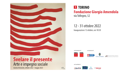 "Svelare il presente. Arte e impegno sociale": Legacoop Piemonte partecipa alla mostra itinerante di Cgil Torino