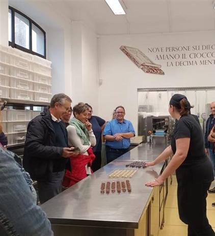 CoopReno in visita a Piazza dei Mestieri per scoprire l'arte del cioccolato