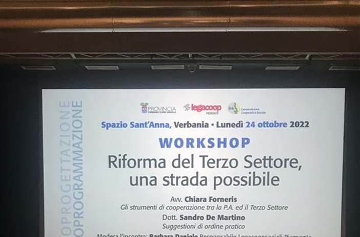 Riforma del Terzo settore: una strada possibile. Il workshop a Spazio...