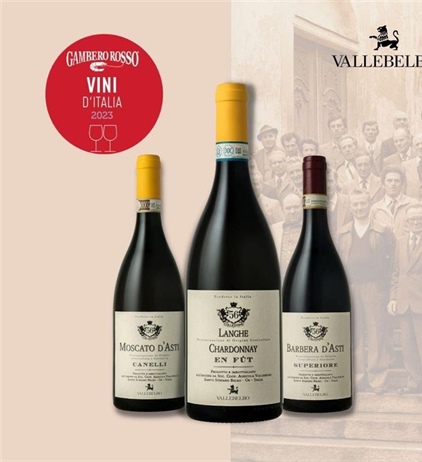 I vini di Vallebelbo nella guida 2023 di Gambero Rosso