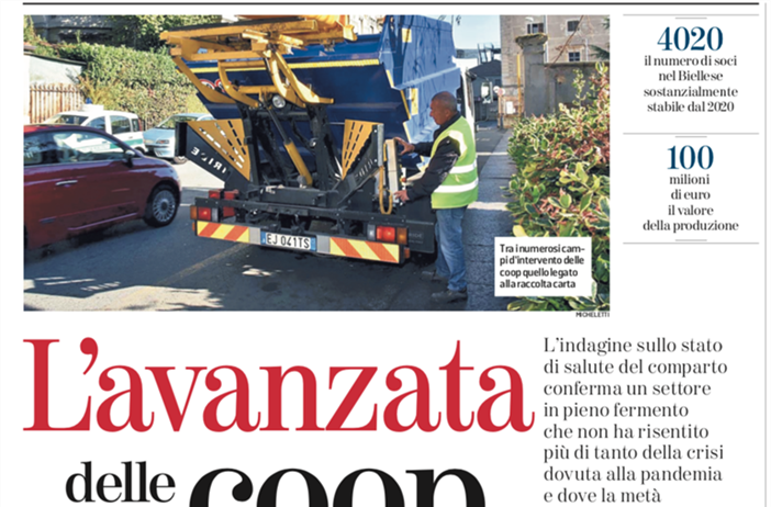 La cooperazione biellese sulle pagine de La Stampa