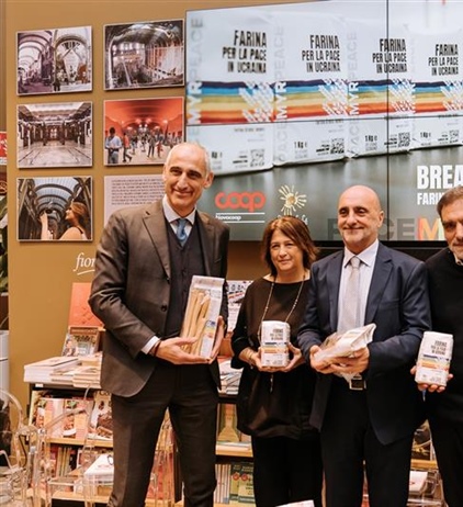"Bread for Peace": il progetto di Nova Coop e Pausa Caffè a sostegno...