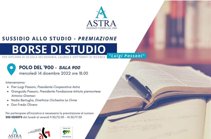 Astra consegna le borse di studio ai figli dei soci