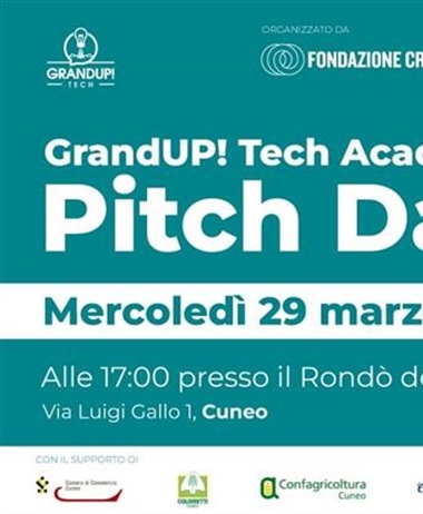 GrandUP! Tech Academy: il 29 marzo è il Pitch Day