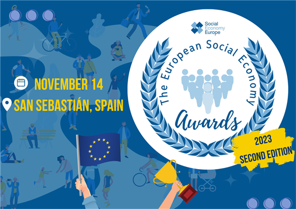 Premi europei per l'Economia Sociale 2023 - seconda edizione