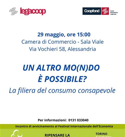 Un altro mo(n)do è possibile? La filiera del consumo consapevole