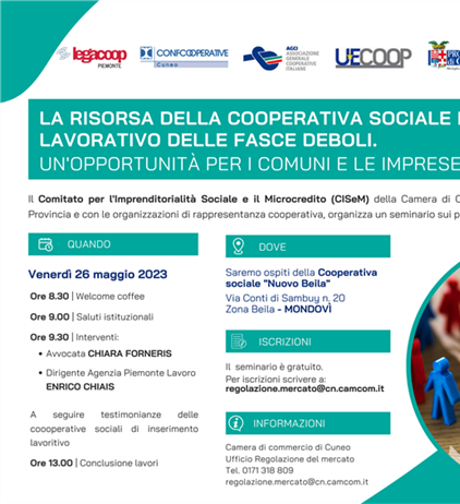 La risorsa della cooperativa sociale per l'inserimento lavoratori delle...