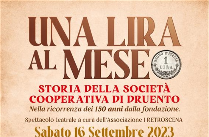 I 150 anni della Cooperativa di Druento