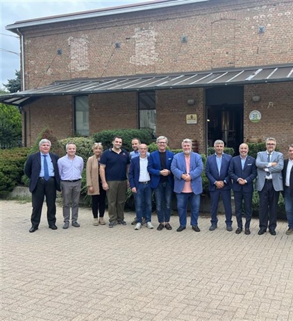 Il vicepresidente della Regione Piemonte Fabio Carosso visita la...