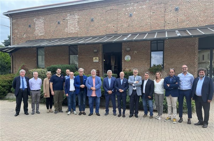 Il vicepresidente della Regione Piemonte Fabio Carosso visita la...