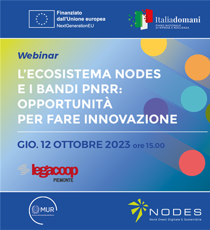 L’Ecosistema NODES e i bandi PNRR: opportunità per fare innovazione –...