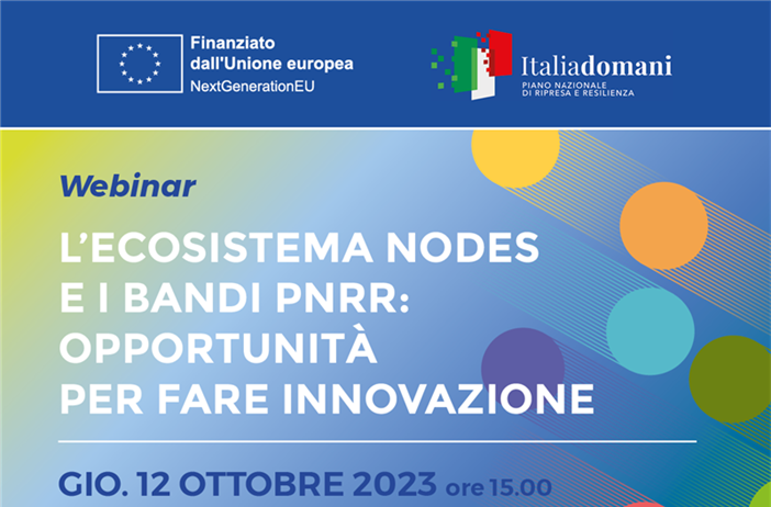 L’Ecosistema NODES e i bandi PNRR: opportunità per fare innovazione –...