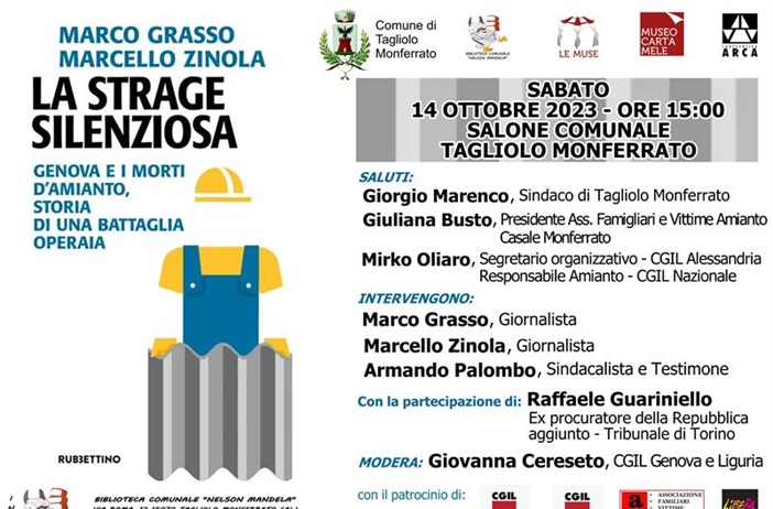 “La strage silenziosa. Genova e i morti d'amianto, storia di una...