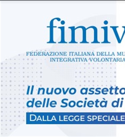 Fimiv, il 27 ottobre il seminario “Il nuovo assetto giuridico e...