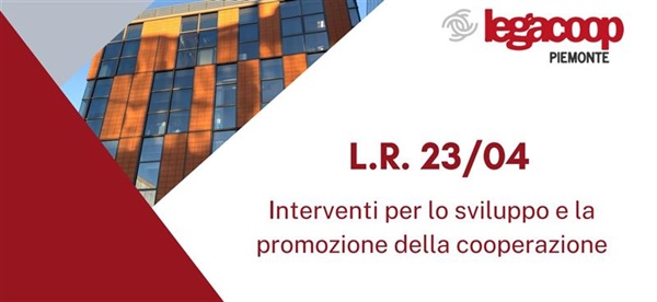 L.R. 23/04 Cooperazione: sospeso lo sportello per richiedere gli...