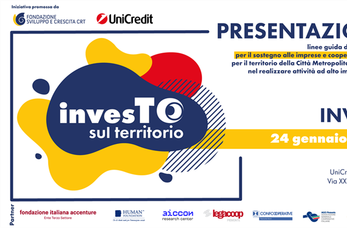 InvesTO sul territorio: l'iniziativa di Crt per il sostegno alle...