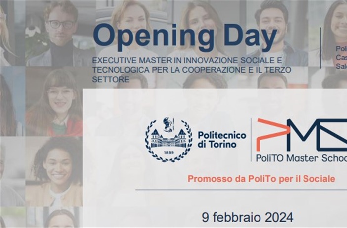 Al via l’Executive Master in Innovazione Sociale e Tecnologica per la...