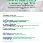 "Politica agricola comune e le proteste degli agricoltori": una tavola rotonda per discuterne