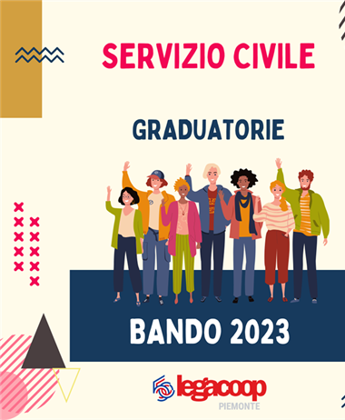 Servizio Civile: le graduatorie dei progetti bando 2023