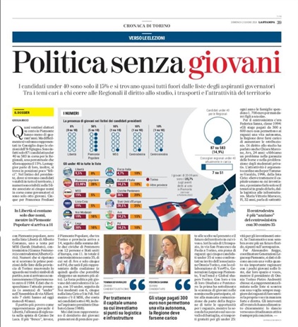 Generazioni Legacoop Piemonte incontra i giovani candidati alle...