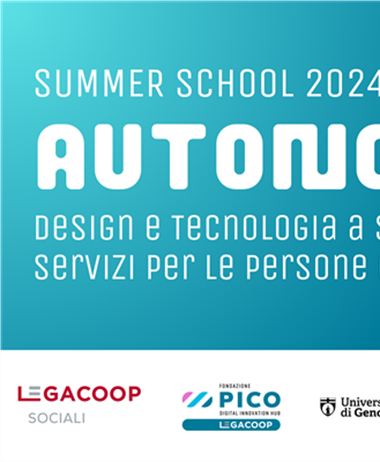LegacoopSociali, Summer School 2024: AUTONOM_IA. Design e tecnologia a...