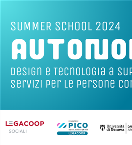 LegacoopSociali, Summer School 2024: AUTONOM_IA. Design e tecnologia a...