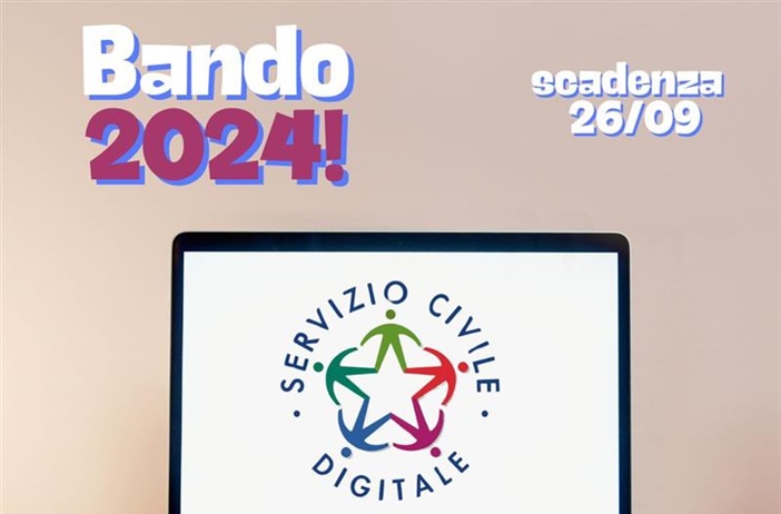 Online il bando per il servizio civile digitale 2024, domande entro il...