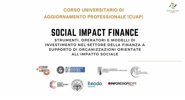 Cuap, aperte le iscrizioni per il corso in “Social Impact Finance”