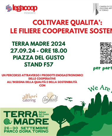 “Coltivare qualità: le filiere cooperative sostenibili”: Legacoop...