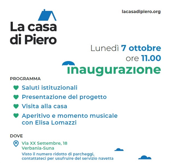 Isola Verde inaugura La Casa di Piero