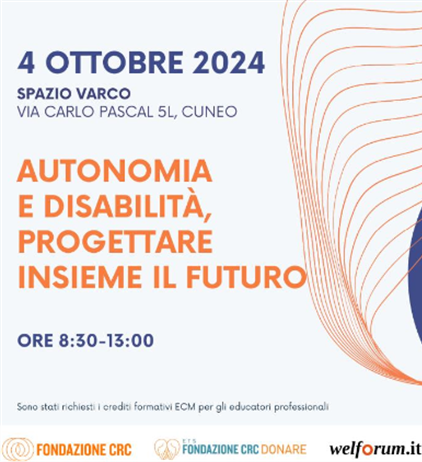 Autonomia e disabilità: Legacoop Piemonte partecipa al confronto a Cuneo