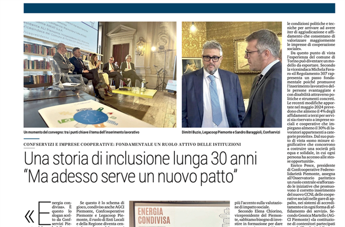 Energia Condivisa: mondo della cooperazione e Enti locali insieme per...