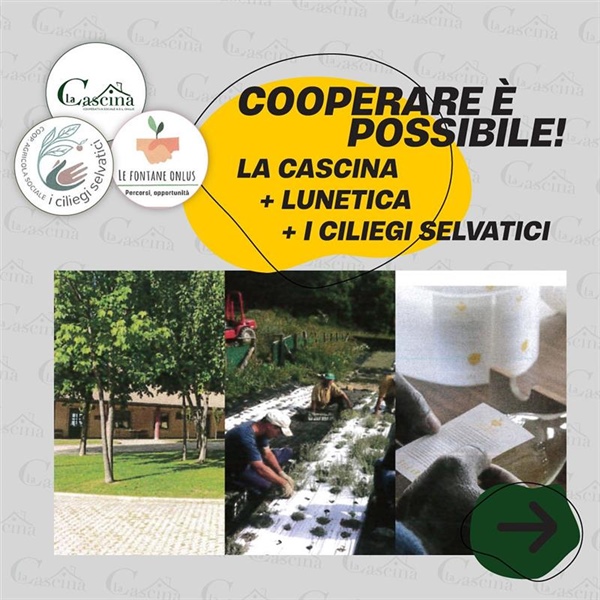 Cooperare è possibile: i cesti regalo de La Cascina, Lunetica e I Ciliegi Selvatici