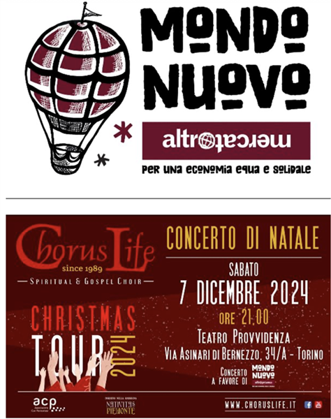 Mondo Nuovo presenta il concerto di Natale del coro gospel Chorus Life