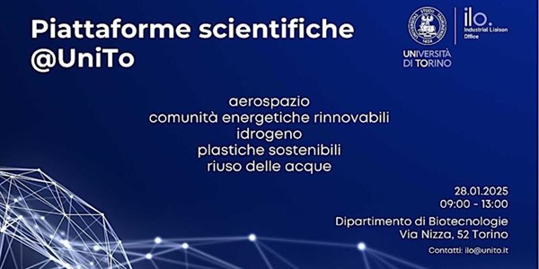 Piattaforme scientifiche UNITO: CER, plastiche sostenibili, idrogeno, sperimentazioni