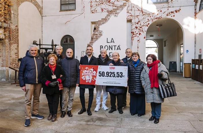 NovaCoop dona oltre 50mila euro al Sermig
