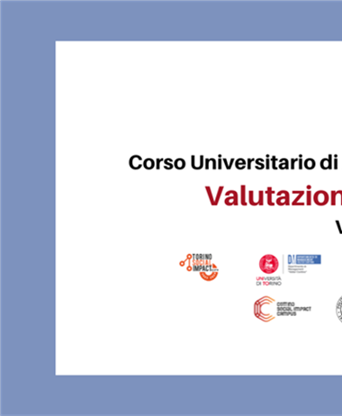 Cuap Valutazione di Impatto Sociale VI edizione – Pre-immatricolazioni...