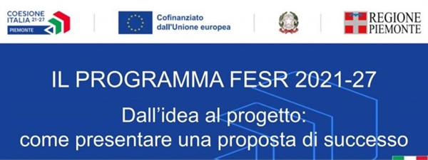 Formazione Programma FESR 2021-2027