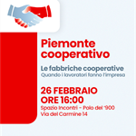 Le fabbriche cooperative: quando i lavoratori fanno l’impresa – 26 febbraio ore 16