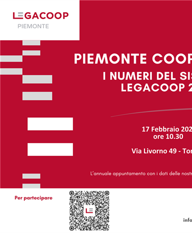 Piemonte Cooperativo - I Numeri del Sistema Legacoop 2024: lunedì 17...