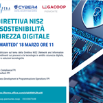 Cybersicurezza e Direttiva NIS2: webinar il 18 marzo ore 11