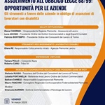 Legge 68/99: un incontro di approfondimento con l’Ordine dei Commercialisti di Torino