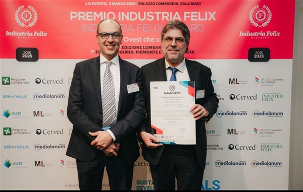 Nova Aeg vince il premio Industria Felix